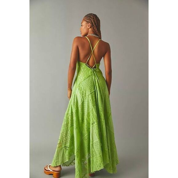 NWT Free People One Aurella Maxi Dress Size S - Picture 6 of 14